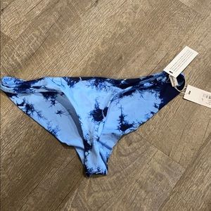 Blue Tye Dye Frankies Bikini